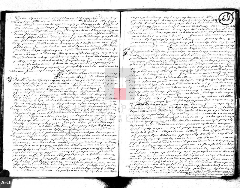 image.from.unit.number "Akta małżeństw gminy wigierskiey od 1-go maja 1814 do dnia ostatniego kwietnia 1815 roku"