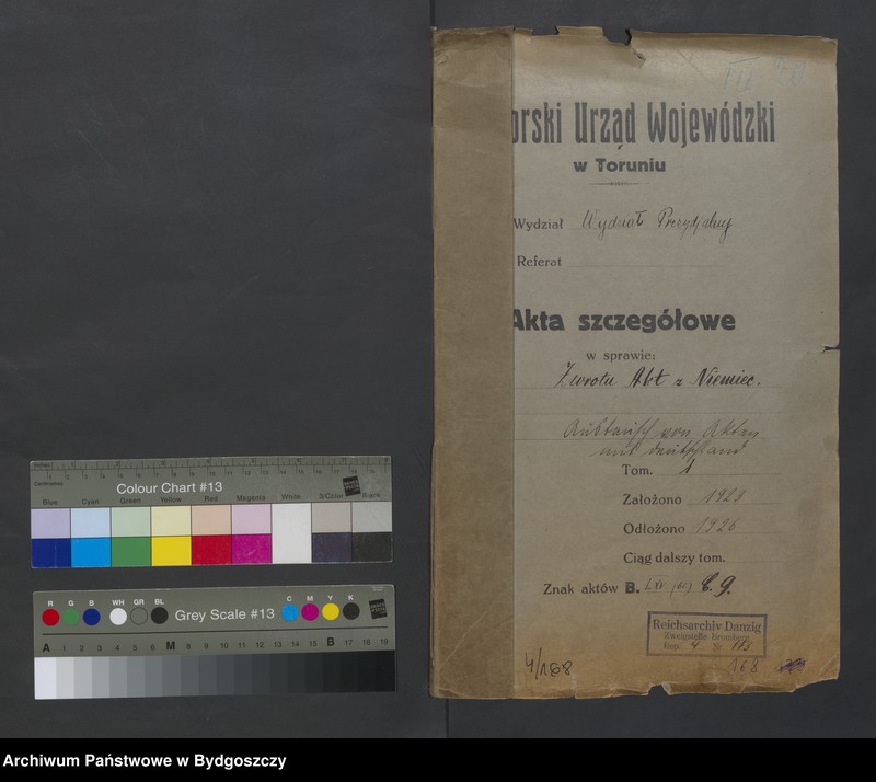 image.from.unit.number "Akra szczegółowe w sprawie zwrotu akt z Niemiec"