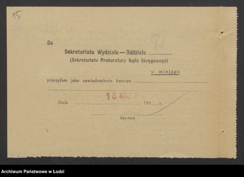 Obraz 17 z jednostki "Szlama Jakubowicz- sprzedaż odpadków i szmat"