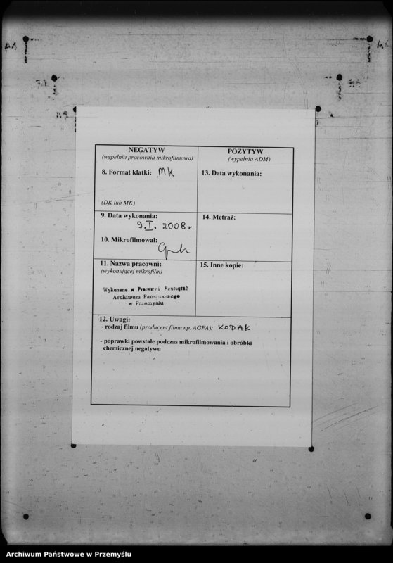 Obraz 3 z jednostki "[Kopie ksiąg metrykalnych parafii Lipowiec (dekanat Lubaczów)]"