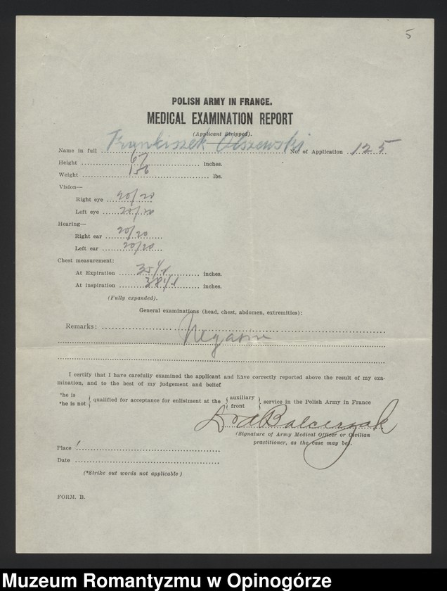 Obraz 7 z jednostki "Olszewski Franciszek"