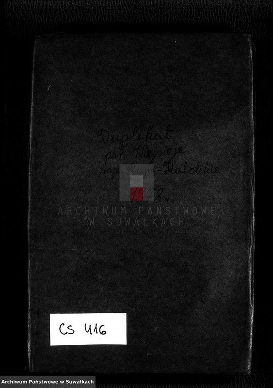 image.from.unit.number "Duplikat aktov rodivšichsja, umeršich i brakosočetavšichsja vejsejskogo rimsko-katoličeskogo prichoda na 1878 god"
