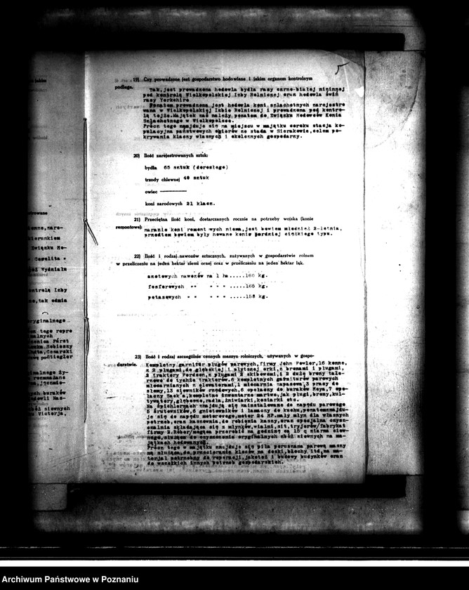 Obraz 8 z jednostki "Majątek Konarzewo powiatu poznańskiego wyłączenie z art. 4 i 5 ustawy o reformie rolnej"