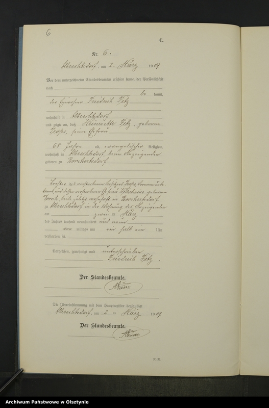 image.from.unit.number "Sterbe-Neben-Register Nr 1 - 23"