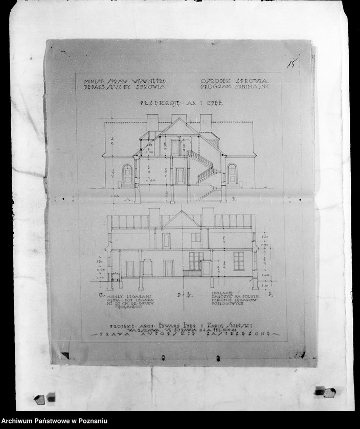 Obraz 18 z jednostki "/Kosztorys na budowę ośrodka zdrowia rozmiarów minimalnych/"
