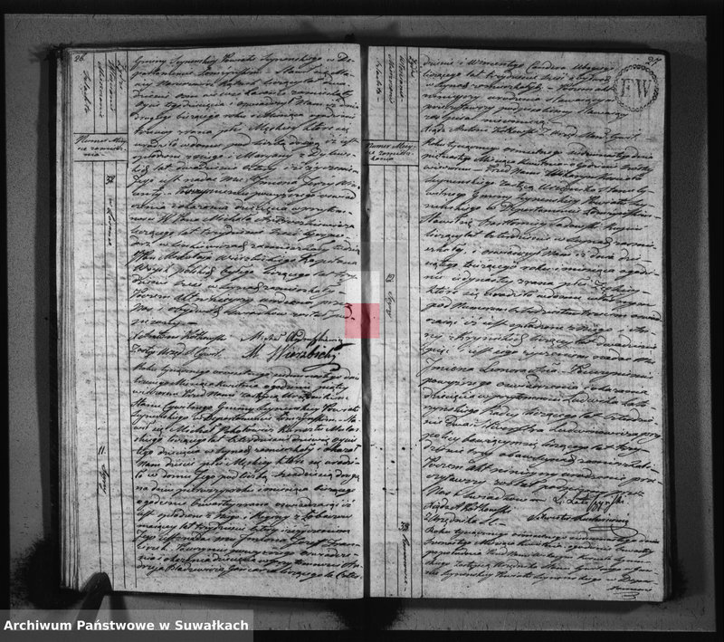 image.from.unit.number "Akta urodzonych stanu cywilnego gminy seyneńskiey od 1-go stycznia 1817 roku."