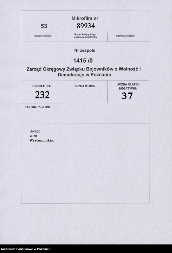 Obraz 5 z jednostki "Obchody uroczyste rocznic powstania wielkopolskiego organizowane przez Krajową Komisję Weteranów Powstania Wielkopolskiego."