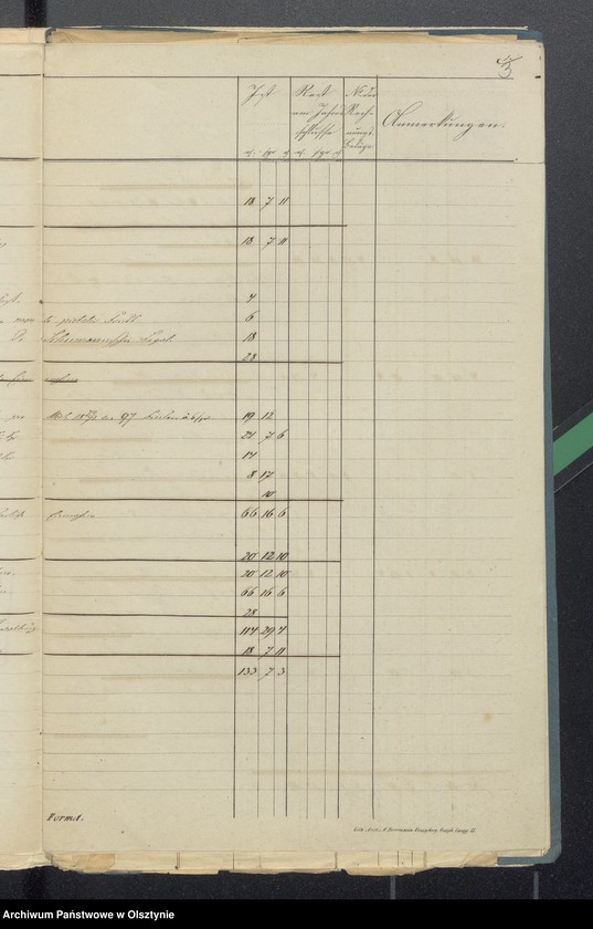 image.from.unit.number "Sorquittensche Schul-Kassen Rechnung aller Einnahme und Ausgabe"