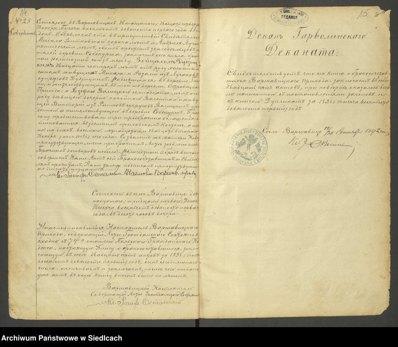 image.from.unit.number "Akta małżeństw- unikat do aktu nr 12 z 19 lipca 1916 roku"