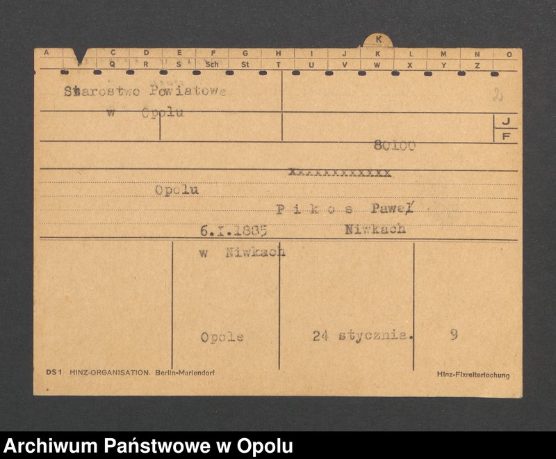 Obraz 4 z jednostki "[Norcinek Sofie, ur. 25.6.1887 Brzezinka]"