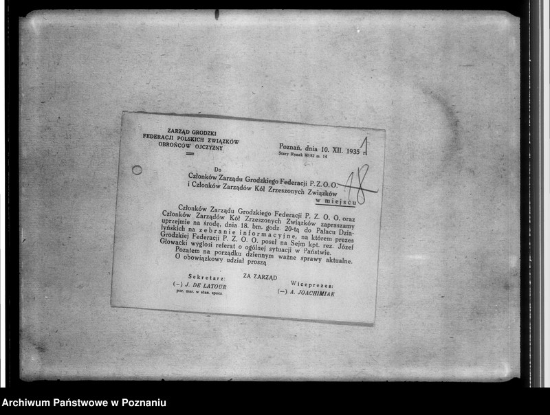 Obraz 5 z jednostki "Sprawy budżetowo-finansowe - zestawienia budżetowe, rachunki, blok kasowy, korespondencja"