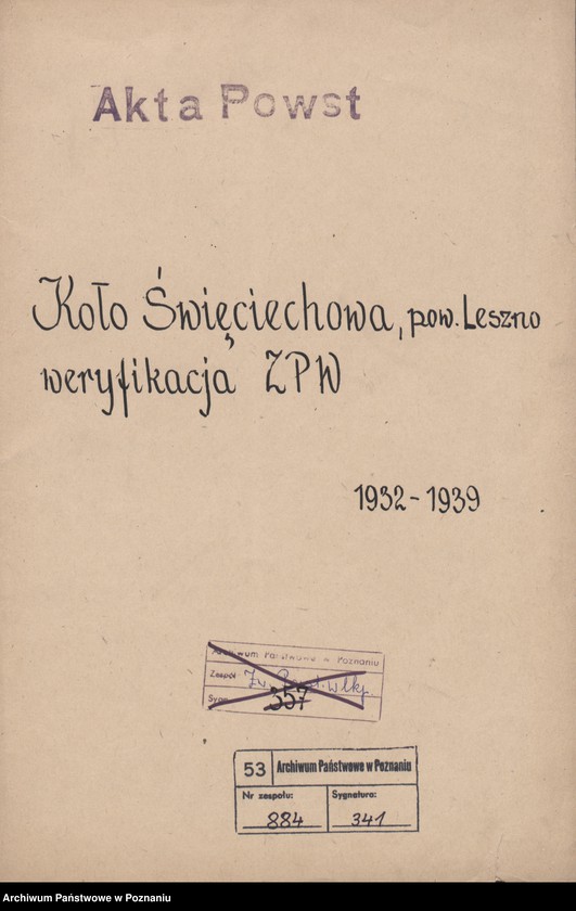Obraz 3 z jednostki "Koło Święciechowa, powiat Leszno - weryfikacja."