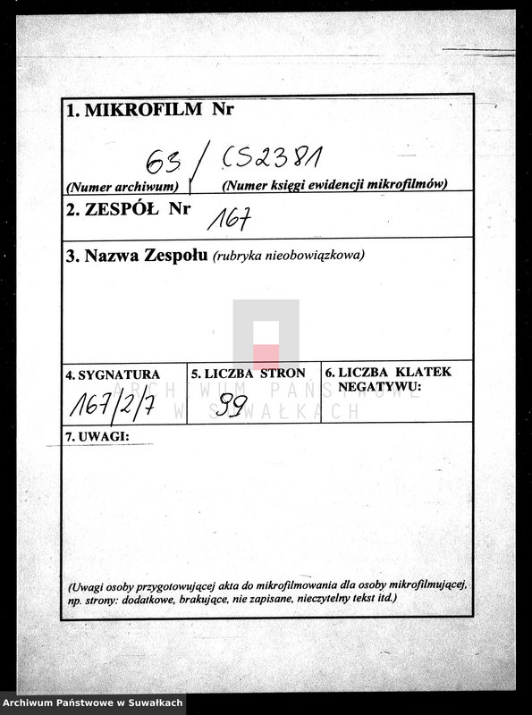 image.from.unit.number "Dowody do Akt Małżeństwa Gminy Wigierskiey od dnia 1 Stycznia 1816 Roku do dnia ostatniego Grudnia tegoż Roku 1816."