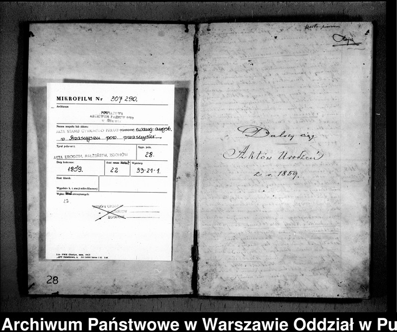 image.from.unit.number "Akta urodzeń, małżeństw i zgonów"