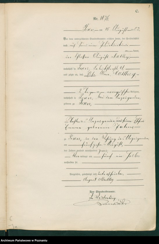 Obraz 6 z jednostki "Księga miejscowa zgonów t. IV"