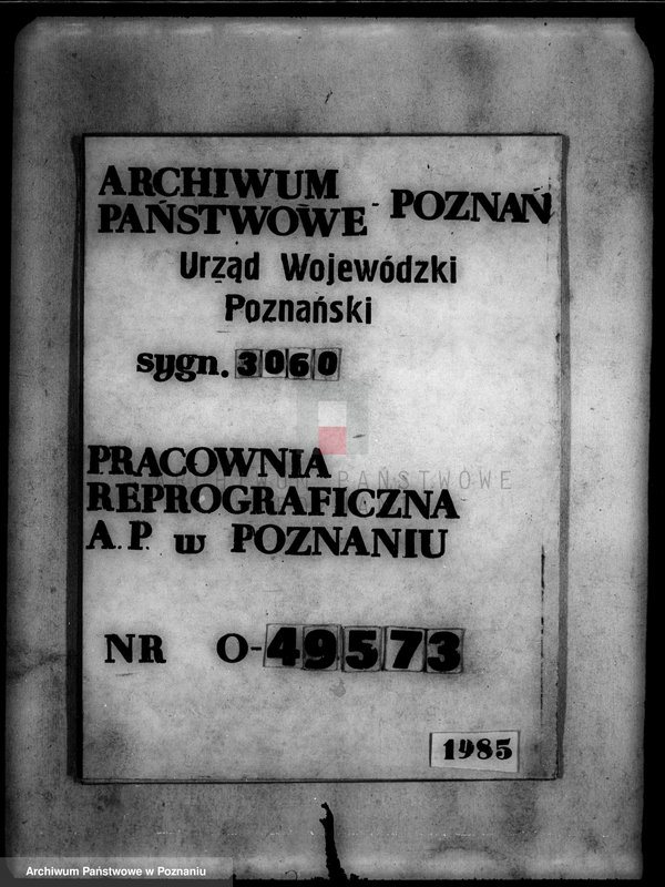 Obraz 1 z jednostki "Zestawienie parcel katastralnych majątku Stare powiatu wyrzyskiego"