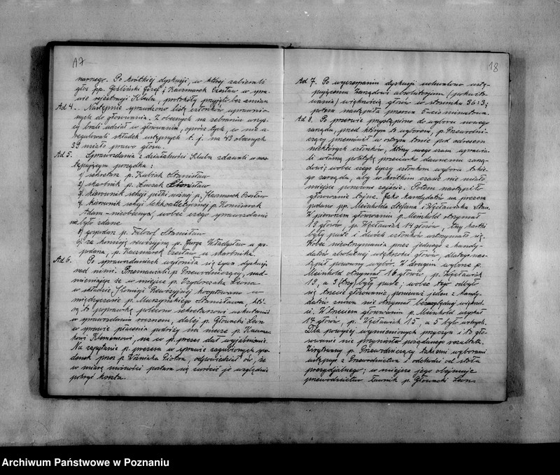 Obraz 13 z jednostki "Protokoły zebrań zarządu, plenarne"