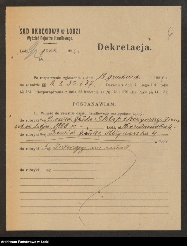 Obraz 8 z jednostki "Dawid Binke - sklep spożywczy"