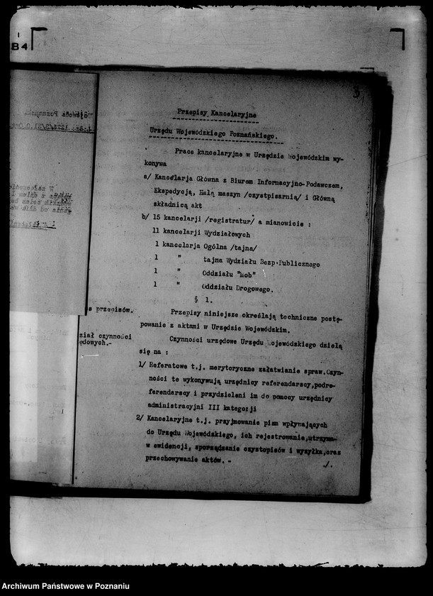 Obraz 6 z jednostki "Spisy spraw Wydziału Społeczno-Politycznego"