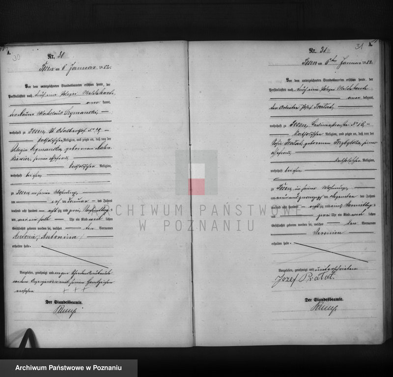 image.from.unit.number "Księga urodzeń t. I"