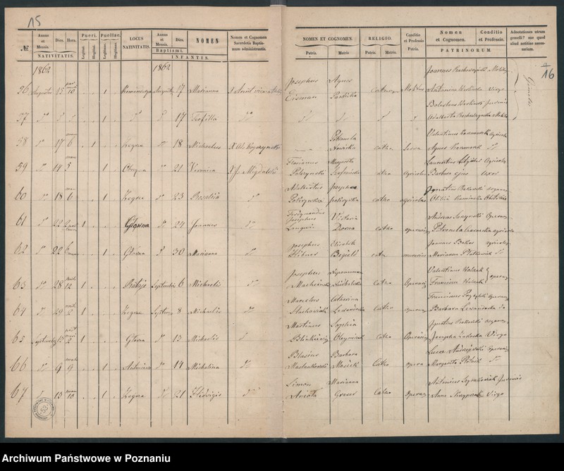 Obraz 11 z jednostki "Księga urodzeń"