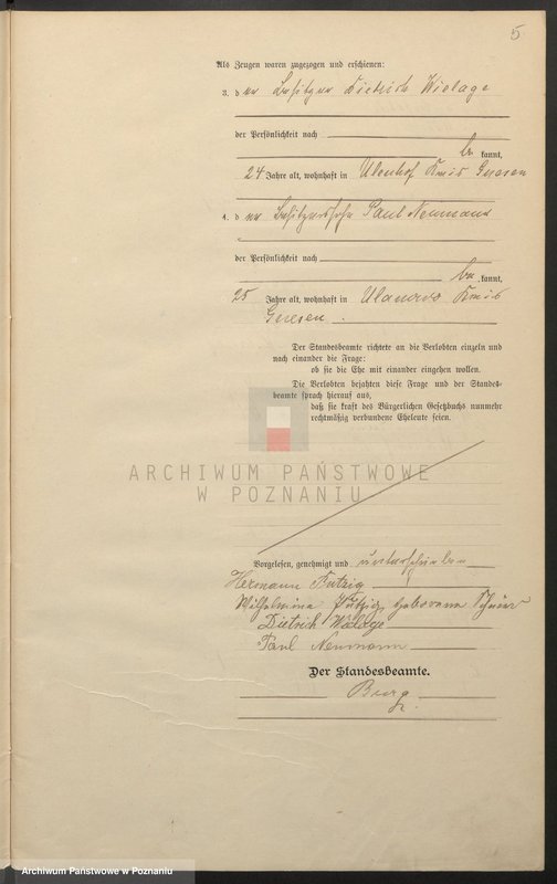 Obraz 15 z jednostki "Heiraths-Hauptregister"