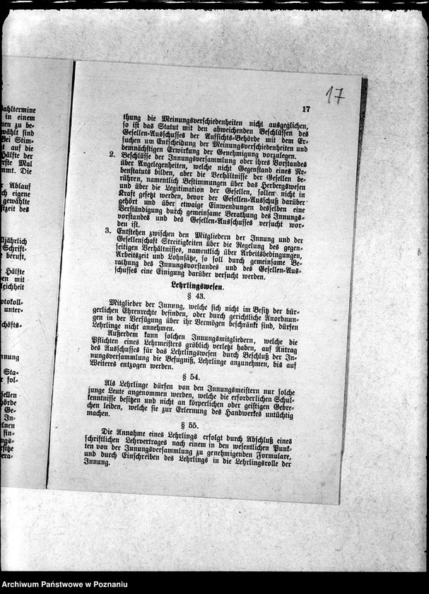 Obraz 20 z jednostki "Statut der Böttcher-Meister-Innung zu Posen"