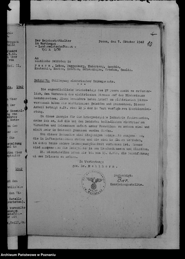 Obraz 14 z jednostki "Runderlasse betr. Wirtschaftsaufbau zwecks Festigung des Deutschtums"