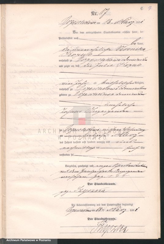 Obraz 20 z jednostki "Księga zgonów"