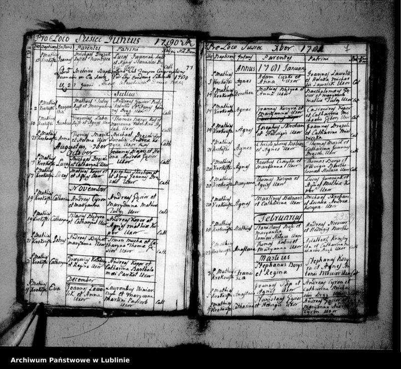 Obraz 7 z jednostki "Metrica baptisatorum"