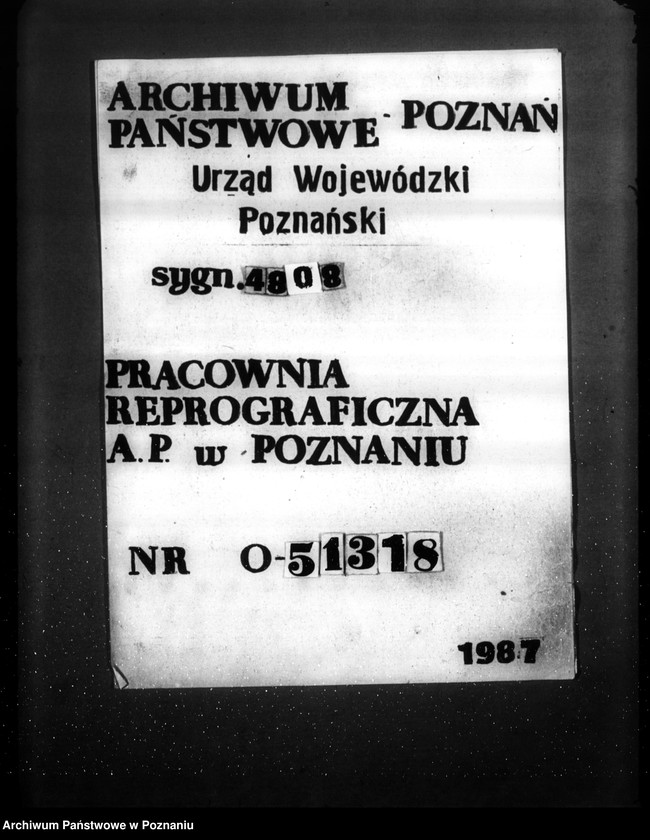 Obraz 19 z jednostki "Zatwierdzenie projektu urządzenia warsztatów - łożysk, firmy "Stabil" w Poznaniu"