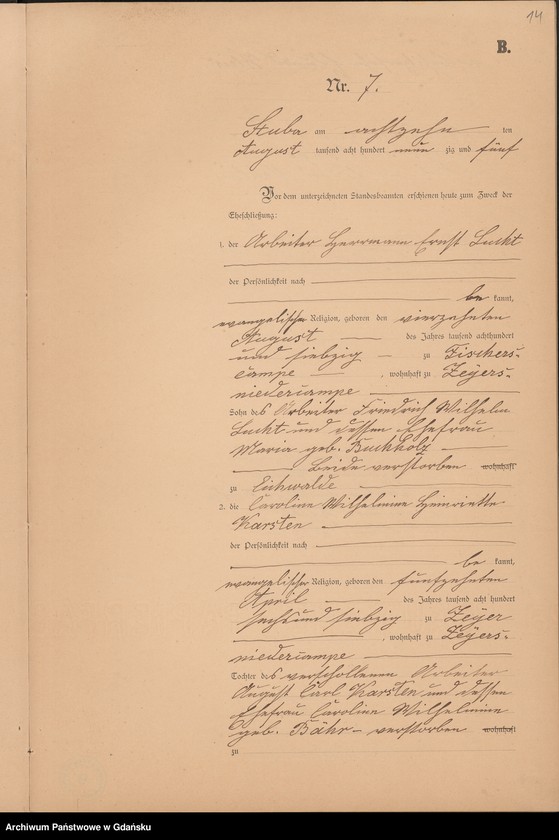 image.from.unit.number "Księga małżeństw"