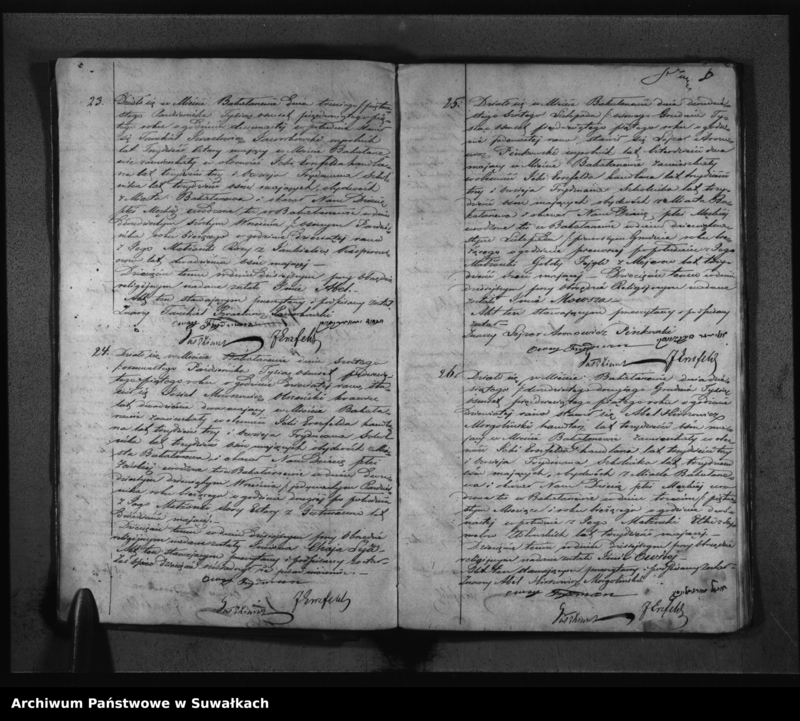 image.from.unit.number "Duplikat Akt Urodzonych, Zaślubionych i Umarłych Urzędnika Stanu Cywilnego Wyznania Mojżeszowego Okręgu Bakałarzewskiego za rok 1855"