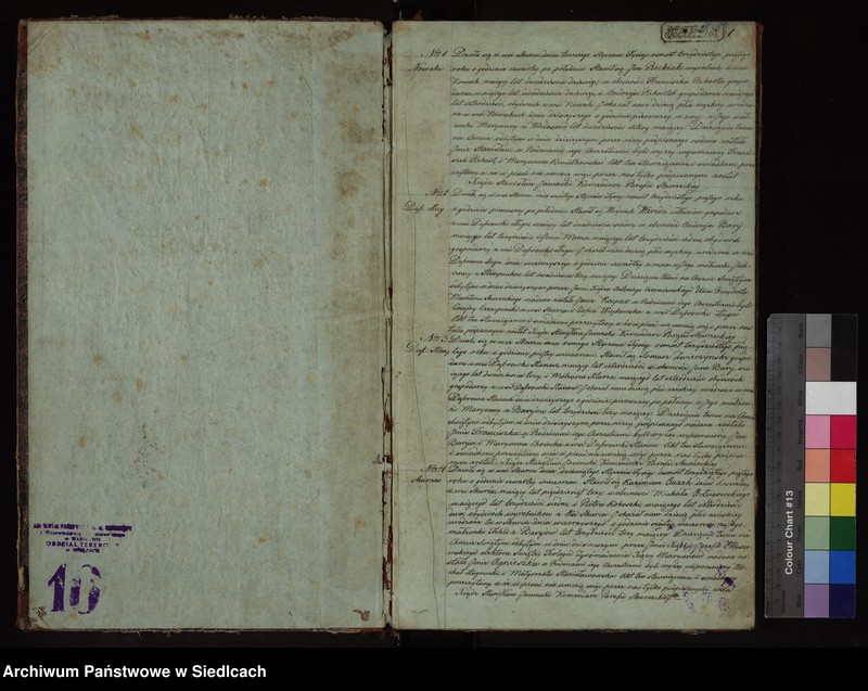 image.from.unit "Księga Aktów Urodzenia, Małżeństw i Zeyścia Parafii Skurzeckiey napisana w rok 1835"