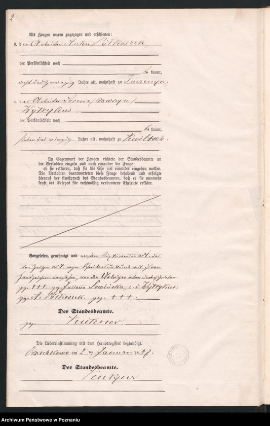 Obraz 5 z jednostki "Księga małżeństw"