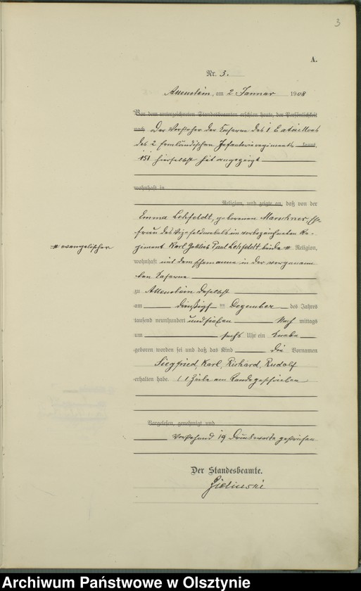 image.from.unit.number "Geburts-Haupt-Register Tom I, Nr 1-398"