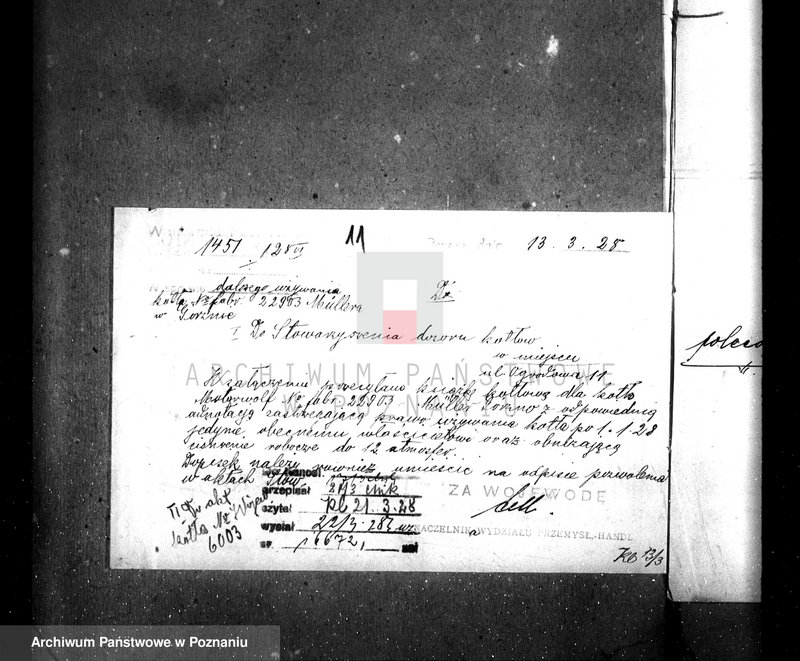 Obraz 15 z jednostki "Majętność Górzno, pow. leszczyński, własność K. Mueller nr woj. kotła 6003"