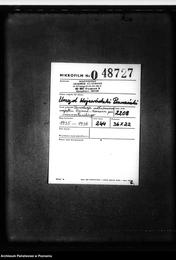 image.from.unit.number "Parcelacja oddłużeniowa majątku Leszcze -Mierzwin powiat inowrocławski"