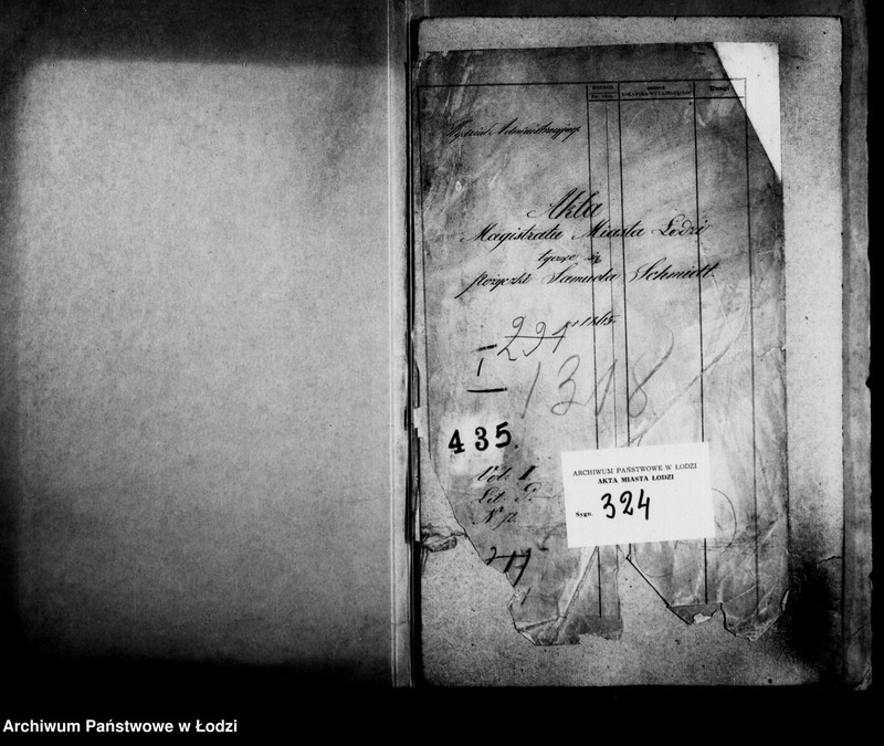 Obraz 5 z jednostki "Akta w przedmiocie pożyczki Samuela Schmidta"