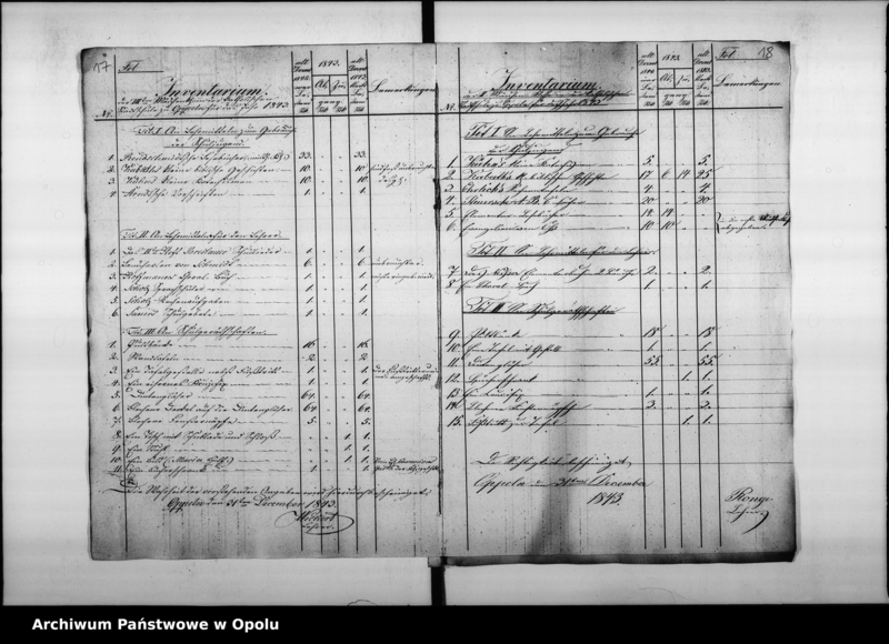 Obraz 15 z jednostki "Acta des Magistrats zu Oppeln betreffend: die Revision der Rechnungen der Domherr Franz Paulschen Schulstiftung und Erteilung der Decharge für den Rendanten de Anno 1844 bis Mai 1853"