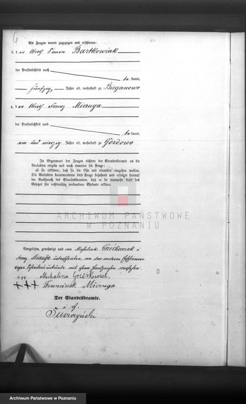Obraz 8 z jednostki "Księga małżeństw"