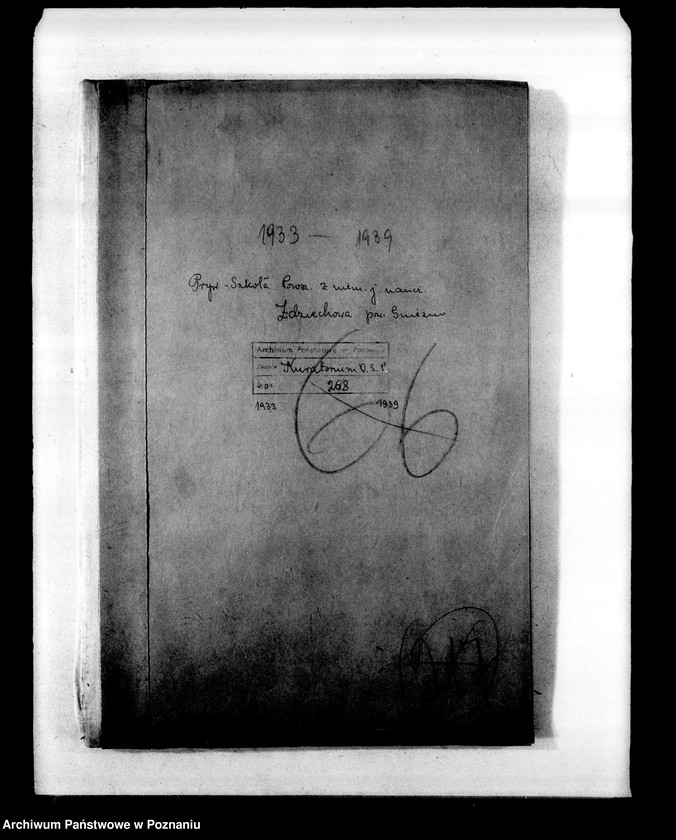 Obraz 4 z jednostki "Prywatna Szkoła Powszechna z niemieckim językiem nauczania Zdziechowa, powiat Gniezno"