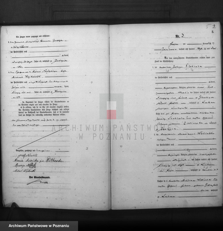 Obraz 4 z jednostki "Księga małżeństw"