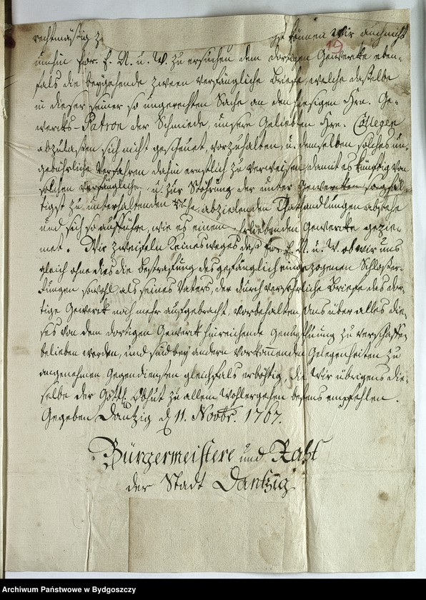 image.from.unit.number "Schriftwechsel der Stadt Neuenburg mit Danzig"