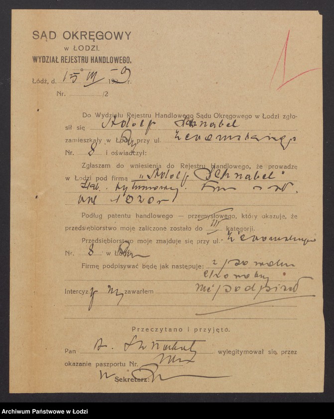 Obraz 3 z jednostki "Adolf Schnabel- sklep tytoniowy"