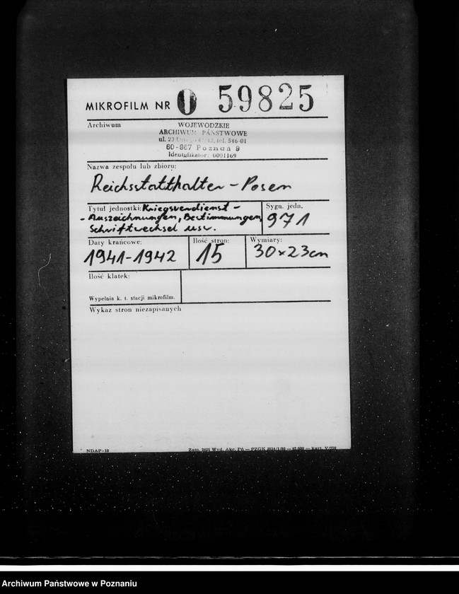 Obraz 2 z jednostki "Kriegsverdienst- Auszeichnungen, Bestimmungen, Schriftwechsel usw."