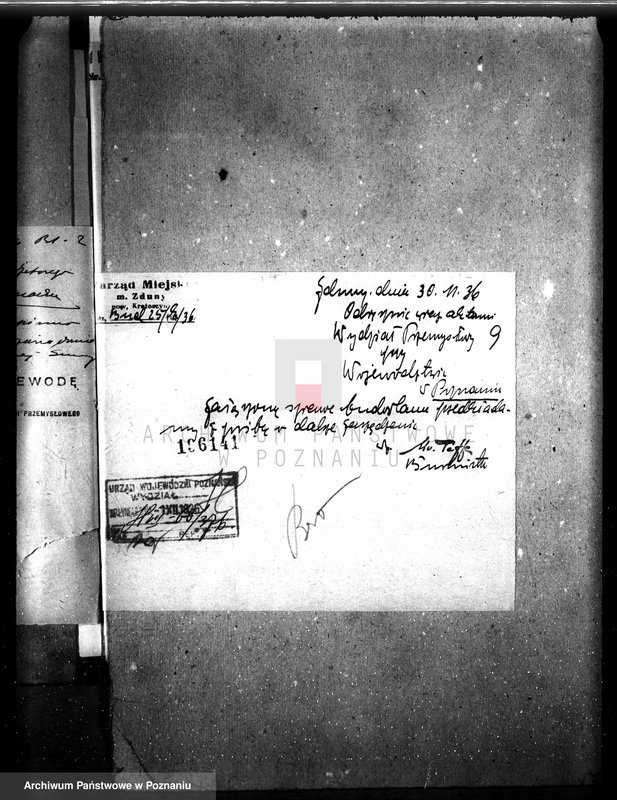 Obraz 14 z jednostki "Zatwierdzenie zakładu przemysłowego /cegielni parowej/ Fabryka dachówek i dren Spółka z o.o. B. Weber w Zdunach pow. krotoszyński"