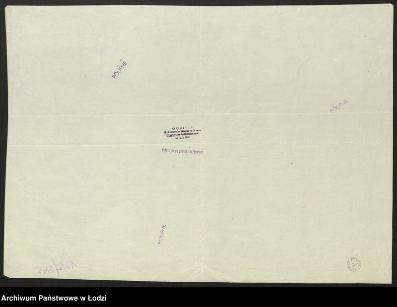 Obraz 2 z jednostki "Plan miasta Łodzi. Sekcja SO 73"