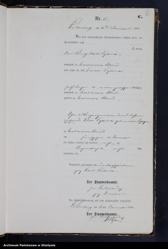 image.from.unit.number "Sterbe-Neben-Register Nr 1 - 148"