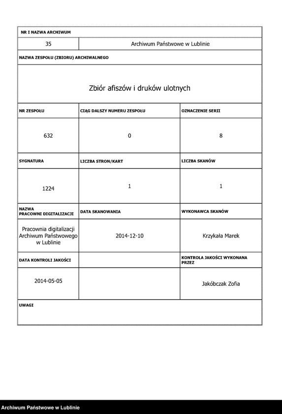 Obraz 1 z jednostki "Opakowanie po cukierku "Sfinks", Fabryka cukrów St. Pruszkowski Warszawa"